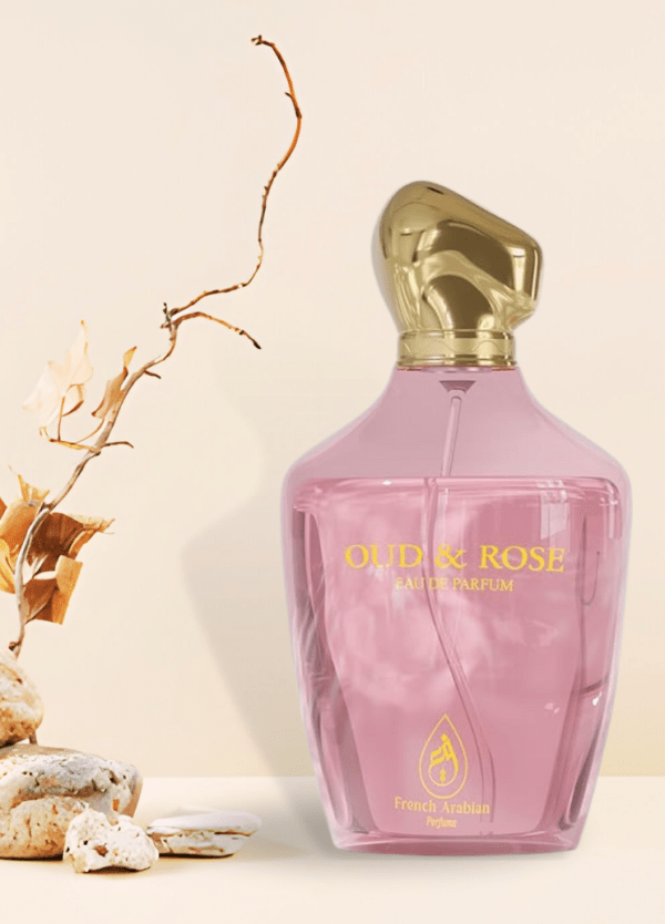 oud rose 100ml eau de parfum spray | blend of sandalwood & fresh roses | creamy rose oud perfume for men and women