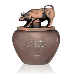 Taureau De Combat by Lattafa Pride is a bold and sophisticated fragrance designed for those who exude strength and refinement. The scent opens with a warm and spicy blend of amber, cardamom, cinnamon, and benzoin, creating an inviting introduction. The heart reveals a luxurious mix of cashmere, heliotrope, jasmine, and a hint of tobacco, adding elegance and sensuality. Finally, a smooth base of vanilla, tonka bean, and patchouli leaves a lasting and irresistible trail.