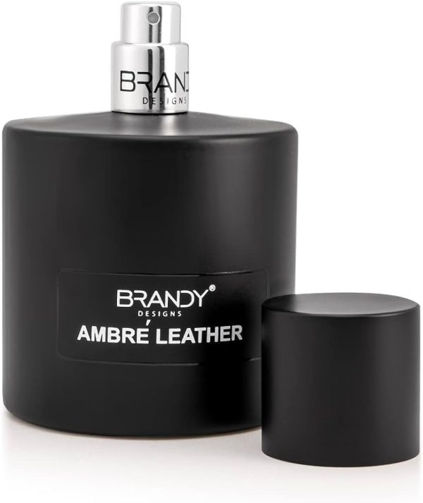 brandy amber leather eau de parfum for men & women perfume 100ml