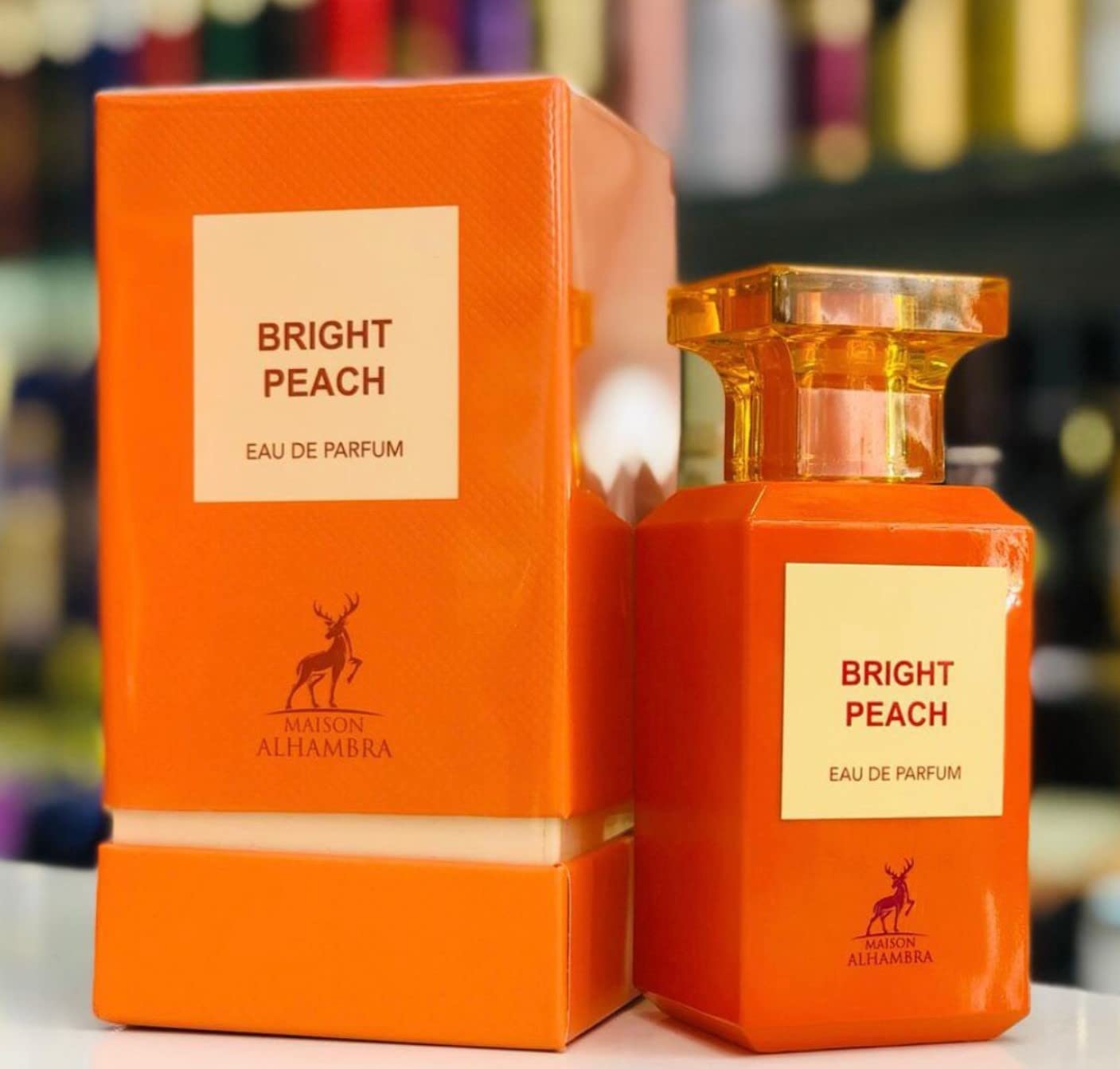 Bright Peach 80ml | Eau de Parfum | Perfume for Women & Men by Maison  Alhambra (Inspired by Bitter Peach by Tom Ford)