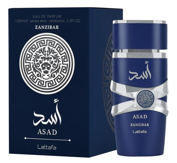 zanzibar asad lattafa eau de parfum 100ml