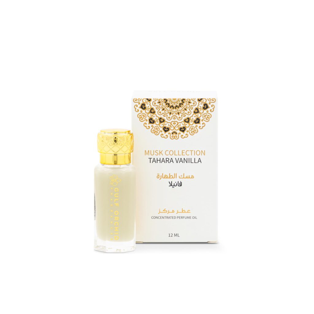 Gulf Orchid Tahara Vanilla Concentrated Perfume Oil – 12ml Long-Lasting Fragrance