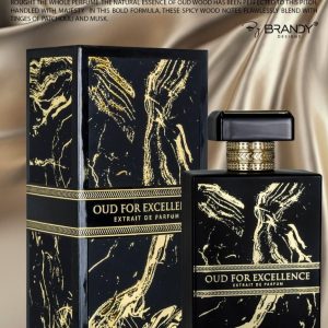 brandy oud for excellece eau de parfum inspire by greatness unisex perfume 100ml