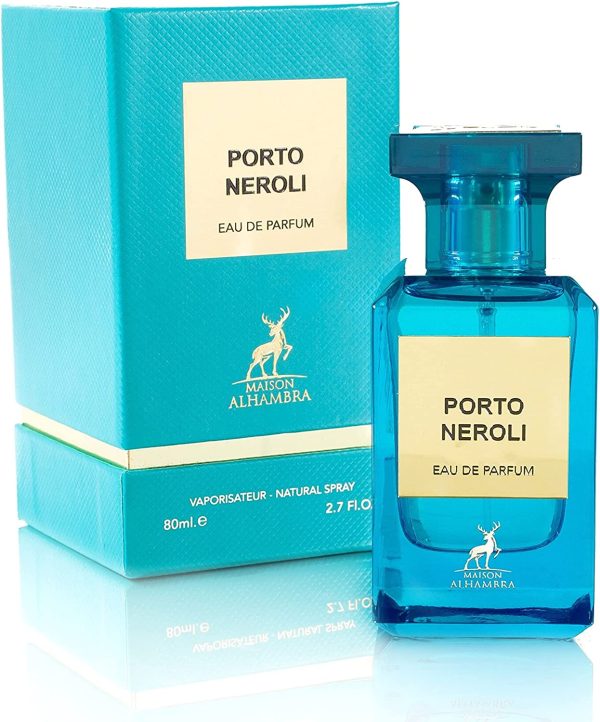 Porto Neroli 80ml EDP Perfume for Unisex by Maison Alhambra