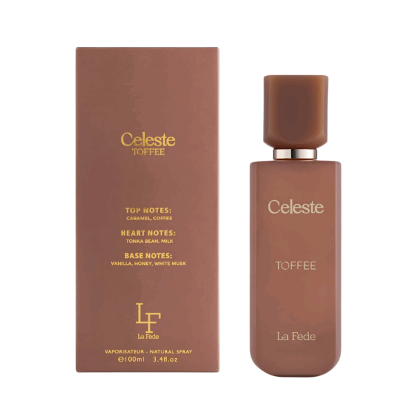 La Fede Celeste Toffee 100ml Khadlaj EDP For Women - Image 3