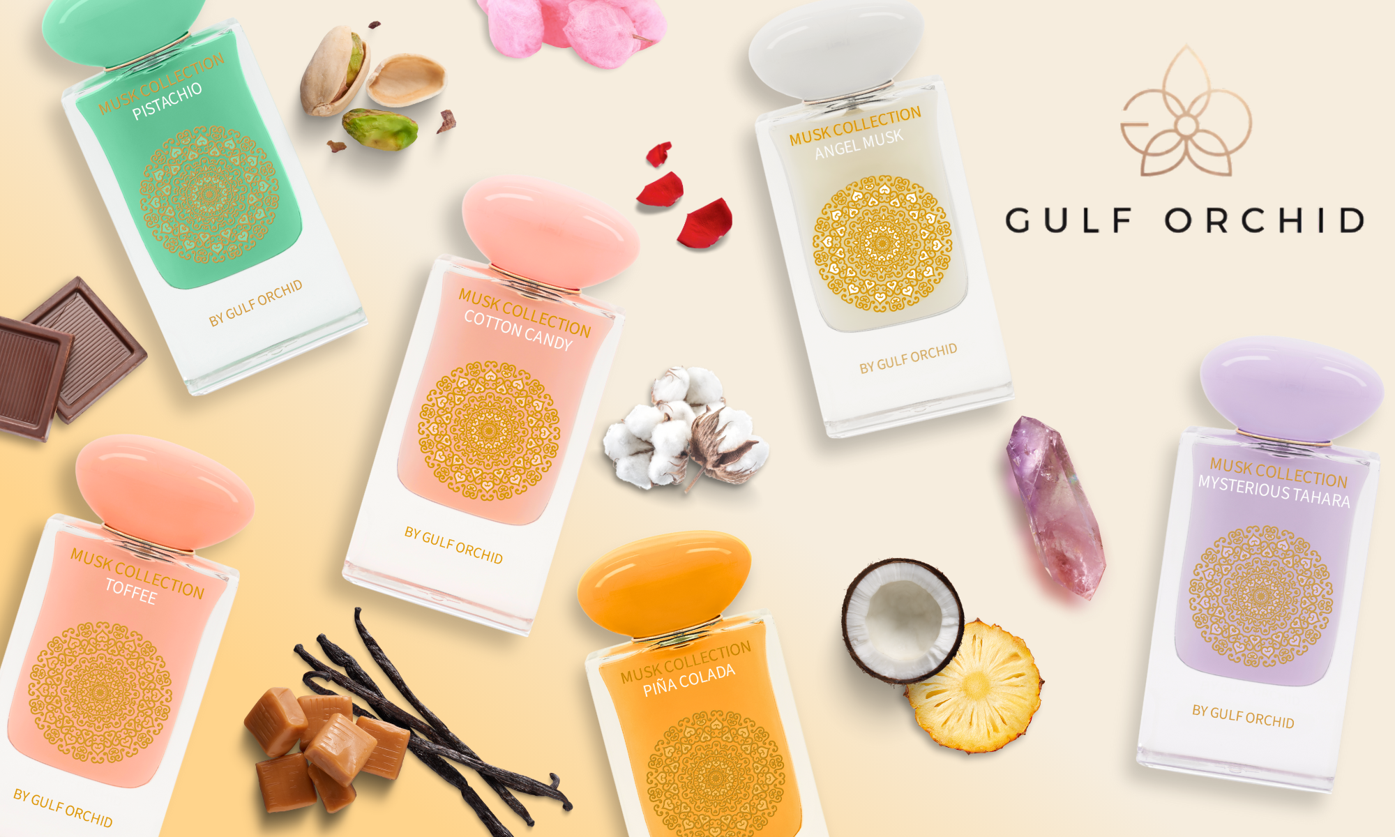 Gulf orchid perfume banner