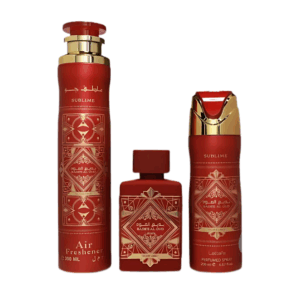 Lattafa Bade’e Al Oud Sublime Gift Set – 3pcs Fragrance Collection for Women & Men