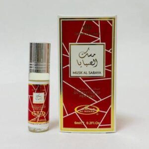 musk al sabaya oil besides red box