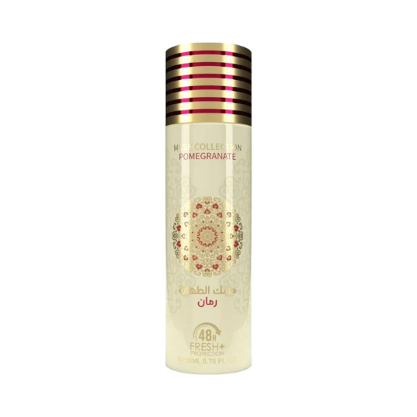 Gulf Orchid Musk Tahara Pomegranate Body Spray – Alcohol-Free, Long-Lasting Perfume Mist – 200ml