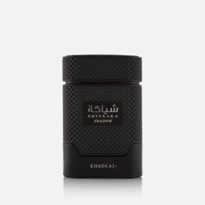 Front view of 'Khadlaj Shiyaaka Shadow'- Jet black 100ml perfume