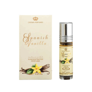 spanish vanilla oil besides the cream box