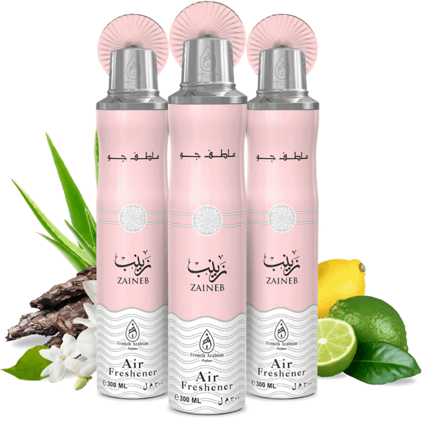 French Arabian Perfume Zaineb 300ml Premium Air Freshener Spray