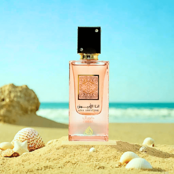 ana abiyedh coral eau de parfum by lattafa – fruity & floral fragrance – 100ml