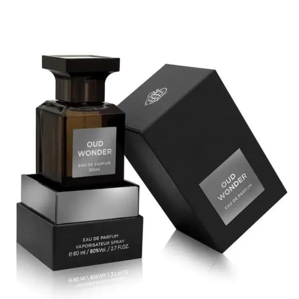 oud wonder 80ml edp for unisex by fragrance world inspired by Tom Ford's Oud Wood