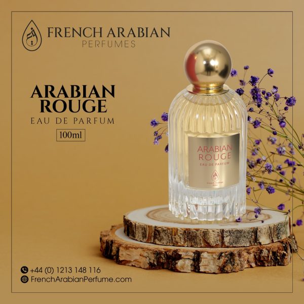 arabian rouge 100ml eau de parfum unisex fragrance by french arabian perfumes