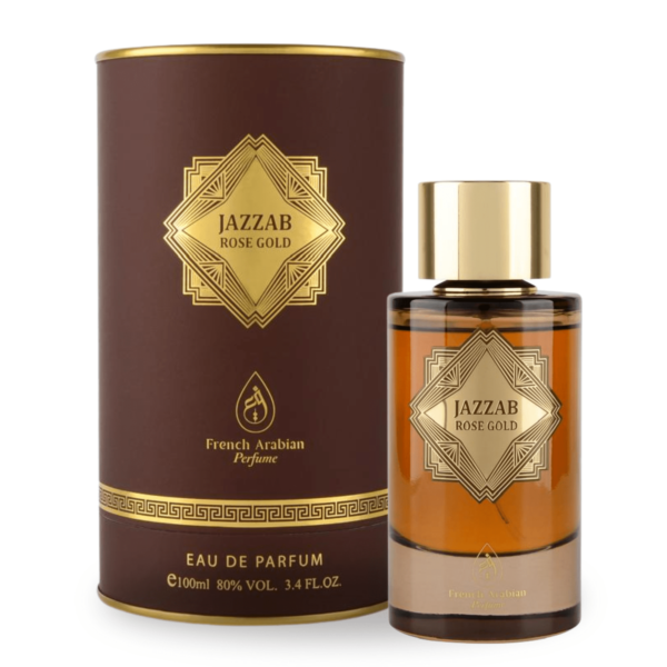 Jazzab Rose Gold 100ml Eau de parfum by French Arabian perfume - Image 2