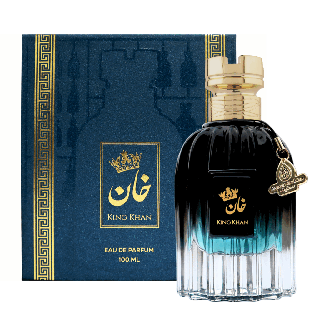 King Khan 100ml Eau de Parfum (Green box and black & green perfume)