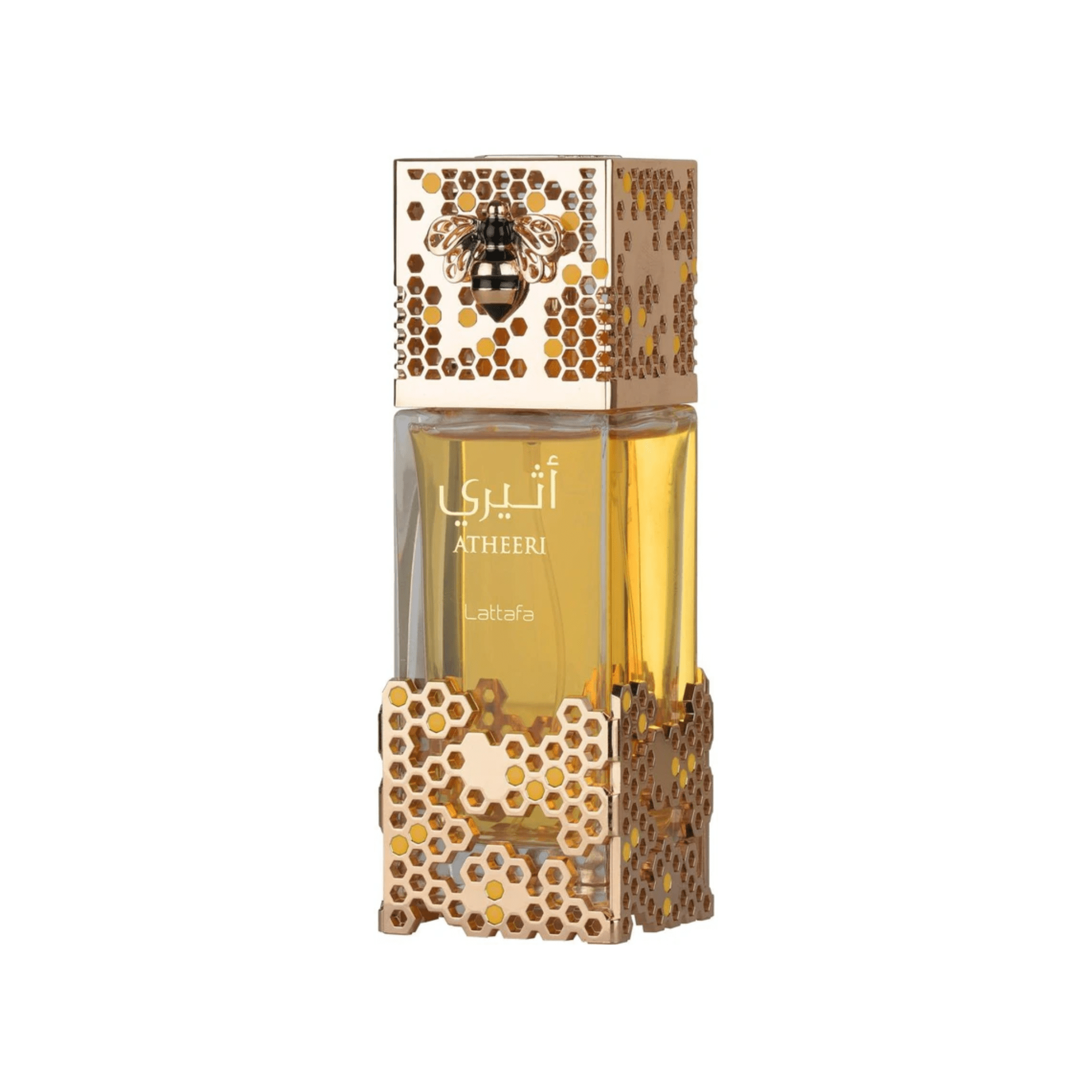atheeri by lattafa unisex eau de parfum 100ml soft floral gourmand fragrance with passionflower