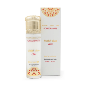 musk collections pomegranate 110ml lotion by gulf orchid