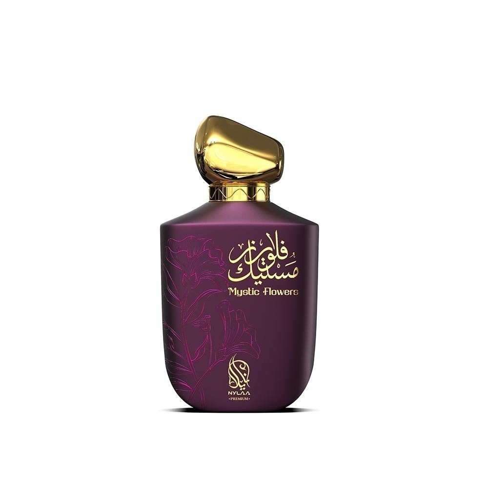 Mystic Flowers 100ml Eau de Parfum by Nylaa Perfume for Unisex Inspired by FAKHAR LATTAFA