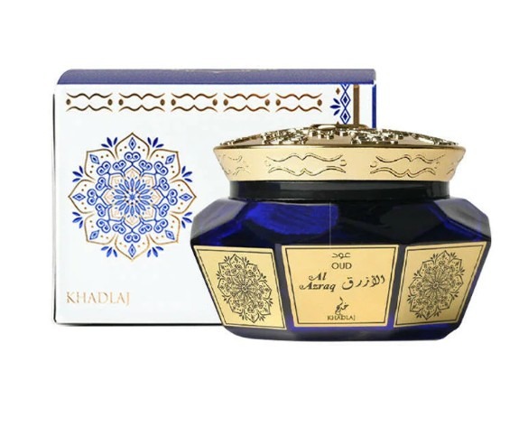 oud muattar oud al azraq 40g arabic scent bukhoor by khadlaj