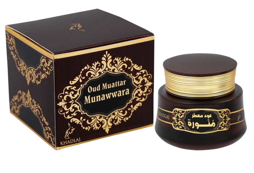 oud muattar munawwara 35g arabic scent bakhoor by khadlaj