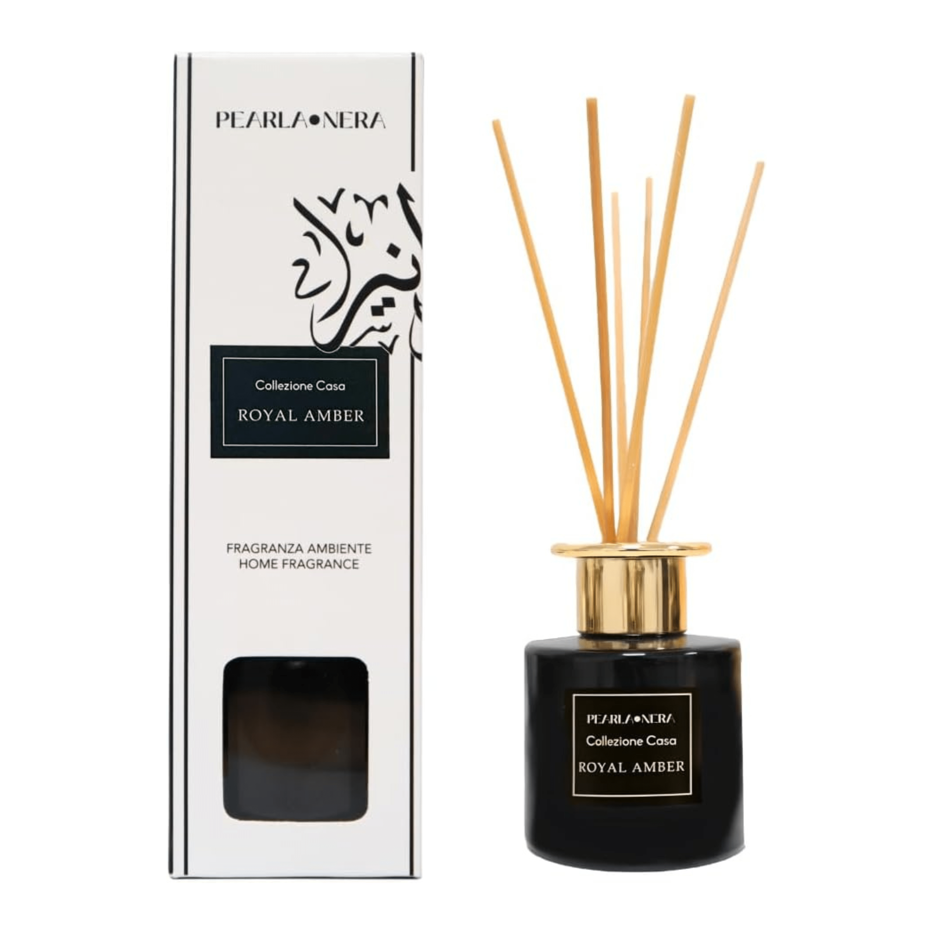 dark wood reed diffuser for home scented oil diffuser with sticks set by pearla nera 100ml aromatherapy air freshener rose
