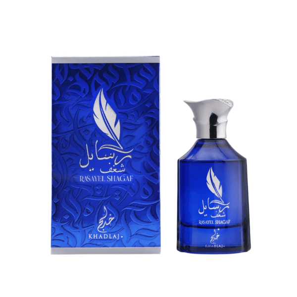 khadlaj rasayel shagaf 100ml edp men perfume tonka bean, cedarwood bergamot