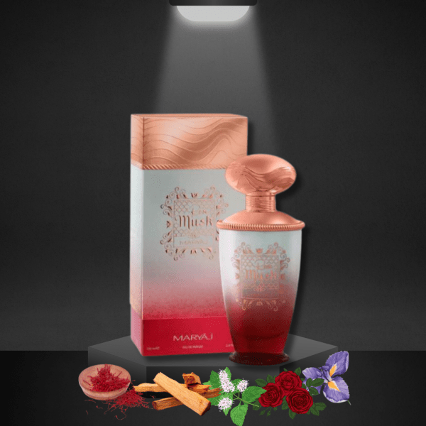 rose musk eau de parfum for unisex 100ml by maryaj perfumes