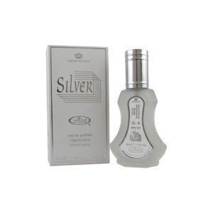 Silver Perfume Spray 35ml by Al Rehab Arabic Arabian Fragrance
