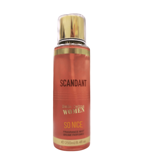 scandant so nice fragrance mist 250ml inspired by jean paul gaultier's scandal