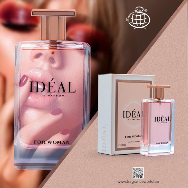 ideal eau de parfum 100ml for women by fragrance world Inspired By Idole Lancome